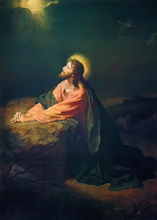 christ gethsemane hofmann